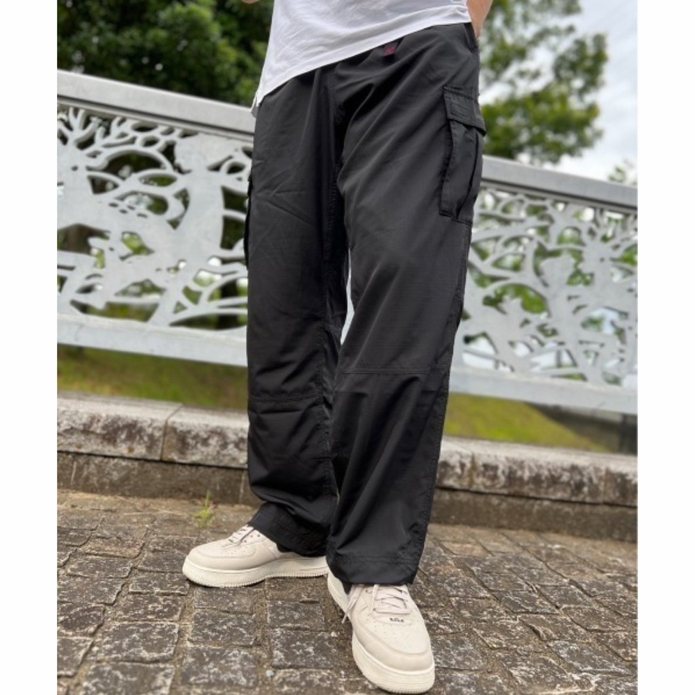 Gramicci Men’s Light Ripstop Utility Cargo Pants S/XS Black